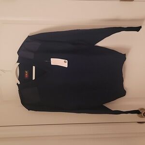 Vintage SFKM, Size L, Navy Blue Military Sweater, NEW with Tags!